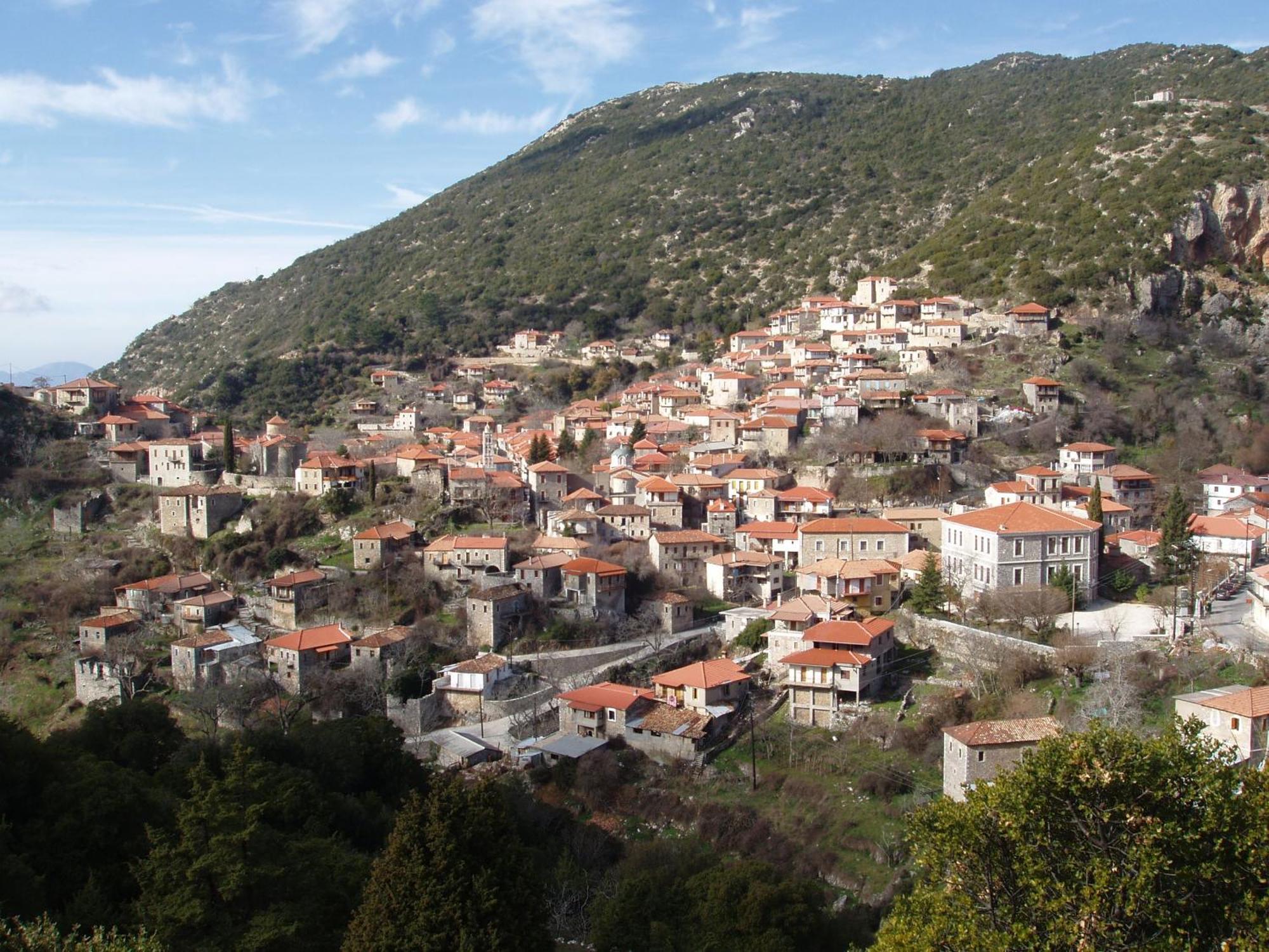 Rustic Home In Heart Of Stemnitsa Bagian luar foto